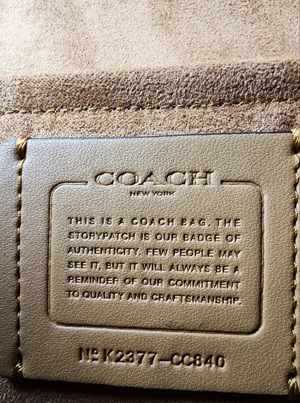 Coach Croc Embossed Klare 2Way Convertible Bag, 2023, $450 MSRP, Like New